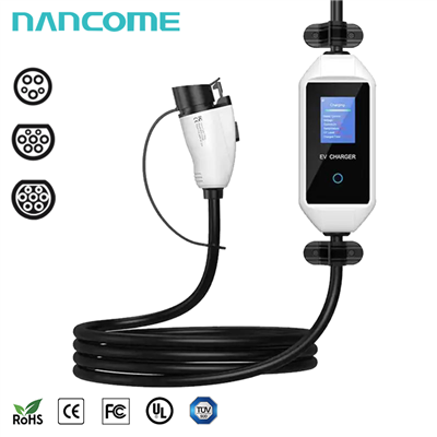 پورٹ ایبل LCD اسکرین ای وی چارجر